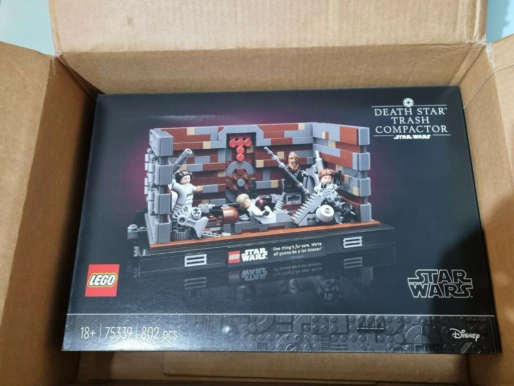 LEGO 75339 STAR WARS Death Star Trash Compactor Diorama ( New