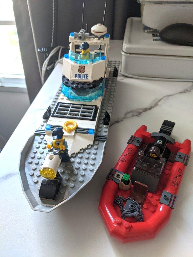 Lego City 60129 Police Patrol Boat Hobbies Toys Toys Games on Carousell