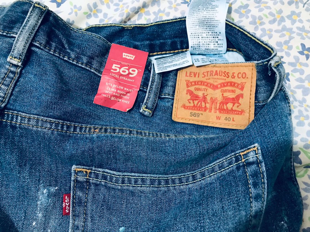 LEVI S 569 MEN S SHORT JEANS ORIGINAL Men s Fashion Bottoms