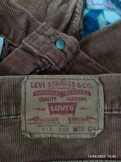Levi's vintage corduroy 70s