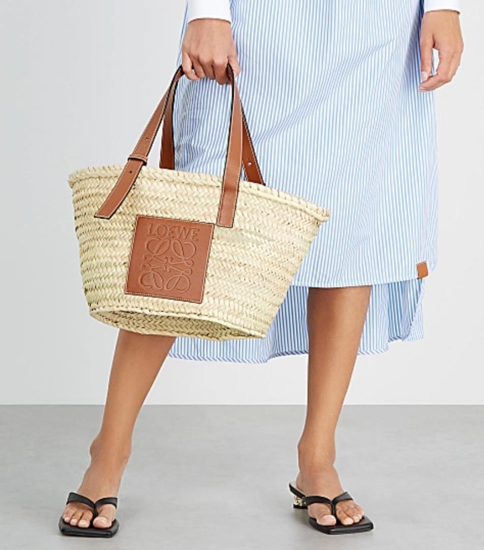 Loewe basket bag Medium, Luxury, Bags & Wallets on Carousell