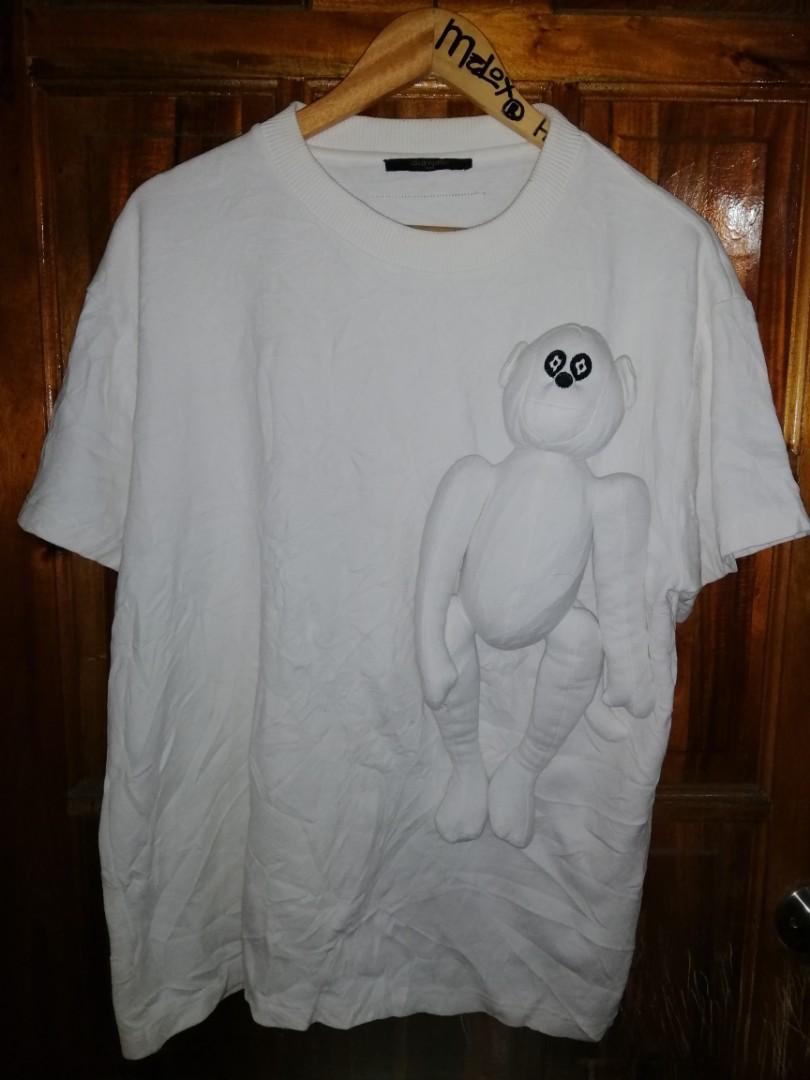 LOUIS VUITTON Tops Short Sleeve Tshirt 3d monkey almost unused  eBay