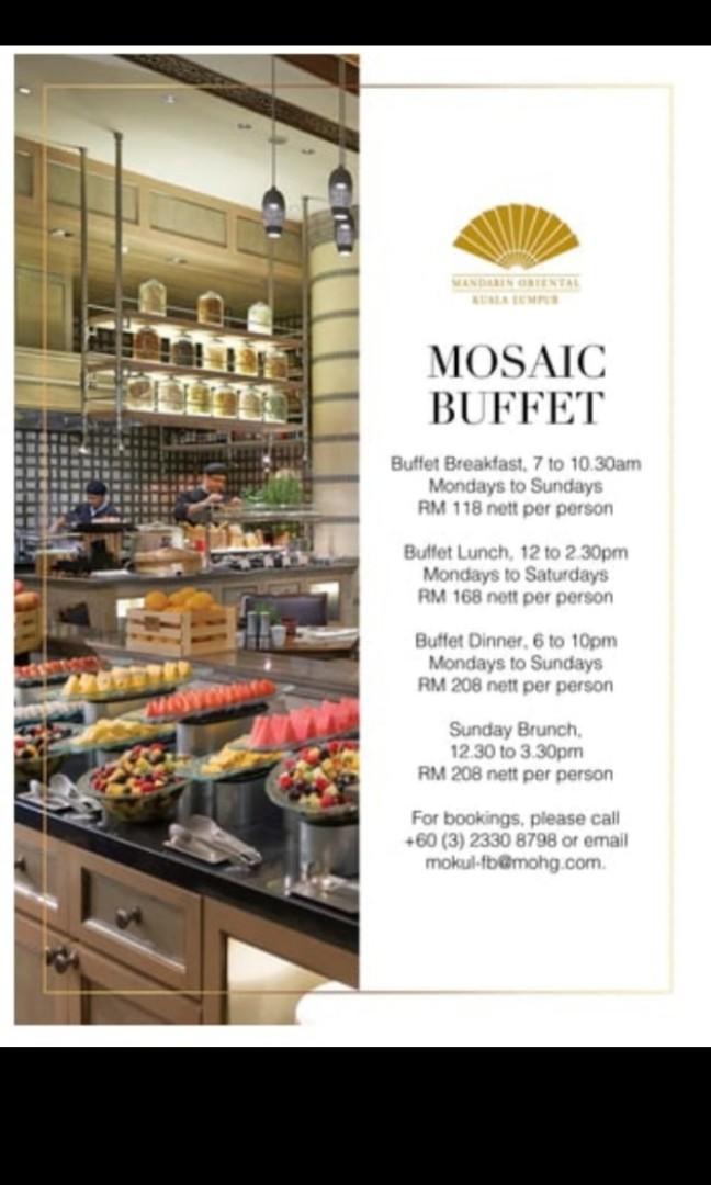 Mandarin Oriental Hotel Voucher RM 150, Tickets & Vouchers, Vouchers on