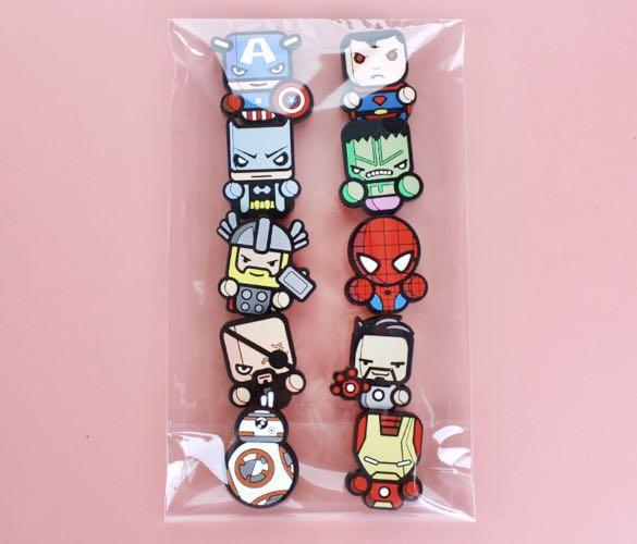 Marvel Jibbitz, Men's Fashion, Footwear, Shoe inserts & accessories on