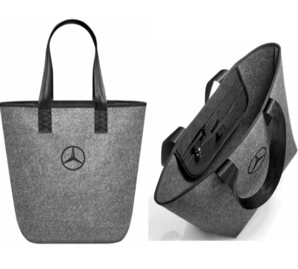Genuine Mercedes-Benz Shopping bag Grey/Black B66952989 NEW 