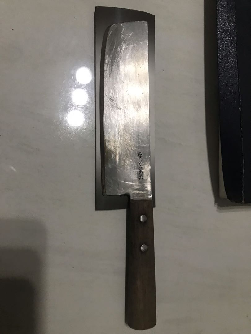 Nakiri Japanese Knife, Furniture & Home Living, Kitchenware & Tableware ...