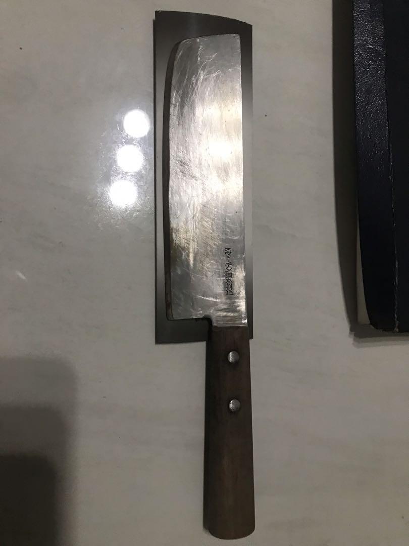 Nakiri Japanese Knife (Category: Knives & Chopping Boards) located in Tanza. Submitted by cloydscollectionshop (Listing ID 1160407638, Image 1). Description: Nakiri Japanese Knife Price:1200Php.