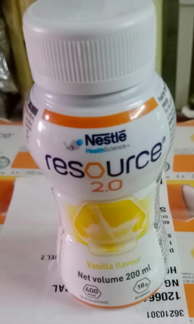 Nestle Resource 2.0 Vanilla, Health & Nutrition, Health Supplements ...