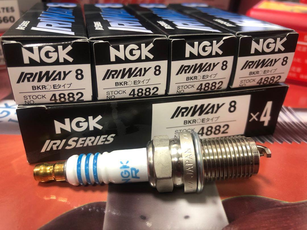NGK spark plugs 4882 for VAG EA113 EA888 (gen 1 and 2) Golf GTI MK5 Mk6