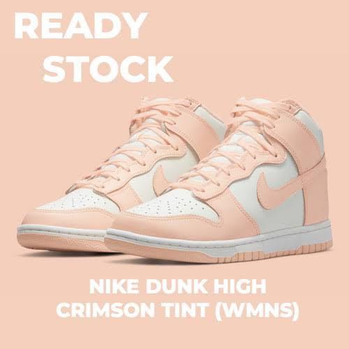 Nike Dunk High Crimson Tint, Fesyen 
