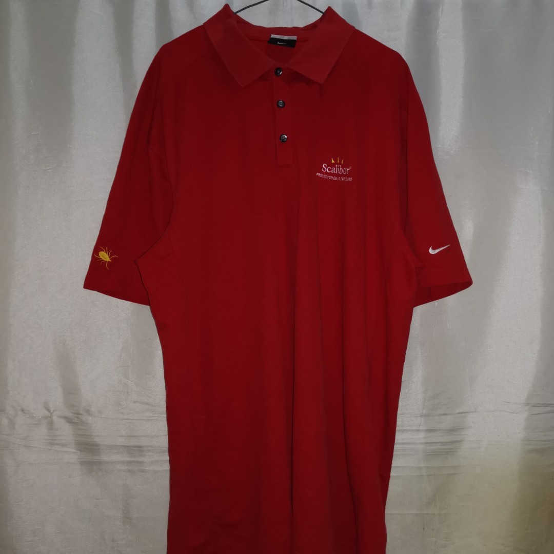 Nike Golf Scalibor Poloshirt (Red) 2XL 