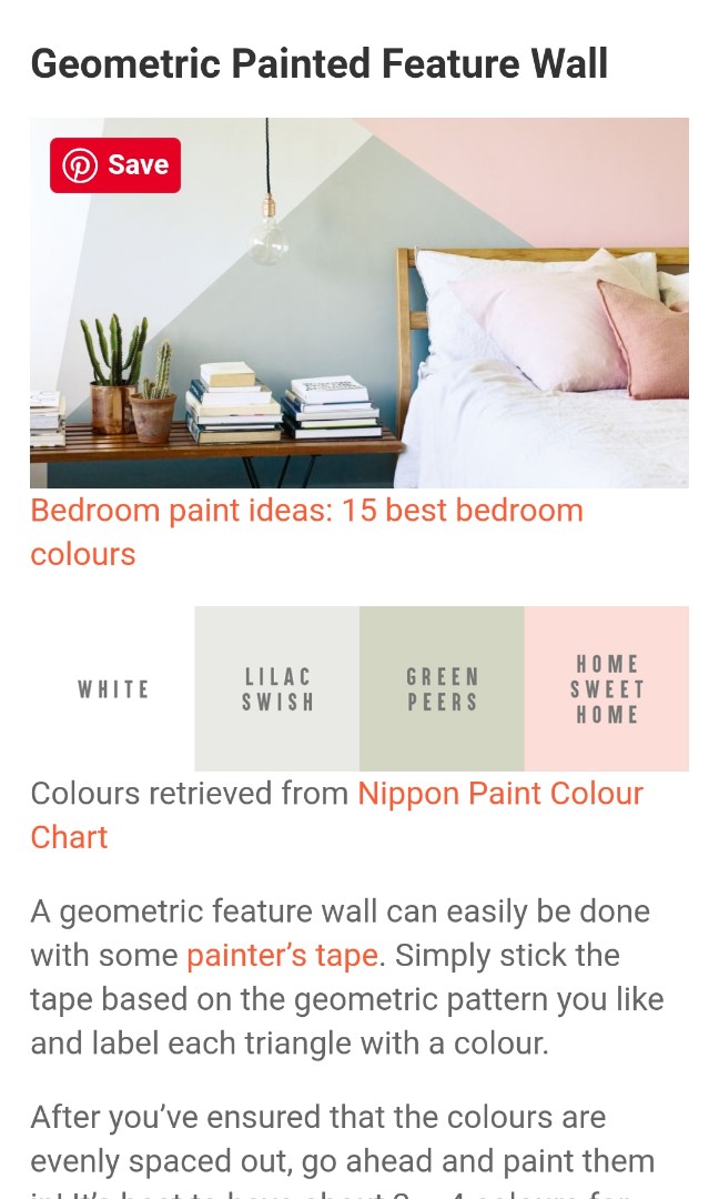 Nippon paint easy wash Green Peers, Furniture & Home Living, Home