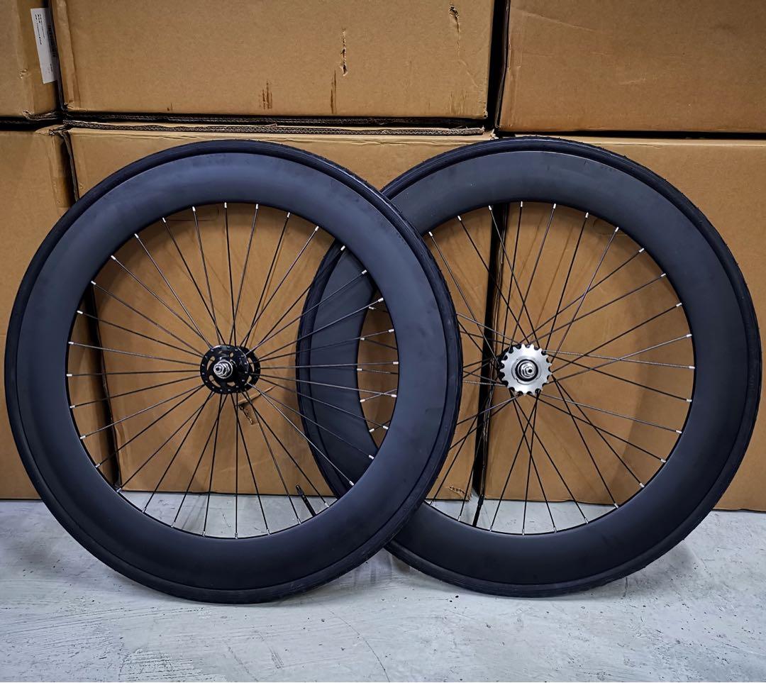 Novatech 70mm aero alloy wheelset for 