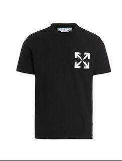 Off White Front Logo T Shirt