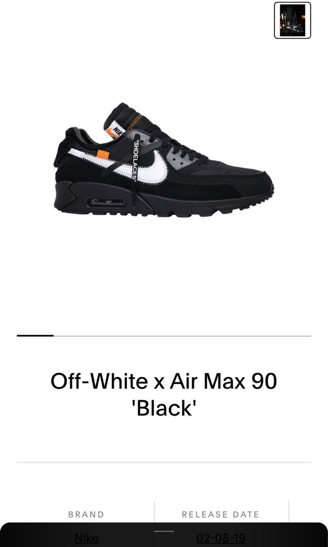 Off white x Nike air max Men s Fashion Footwear Sneakers on