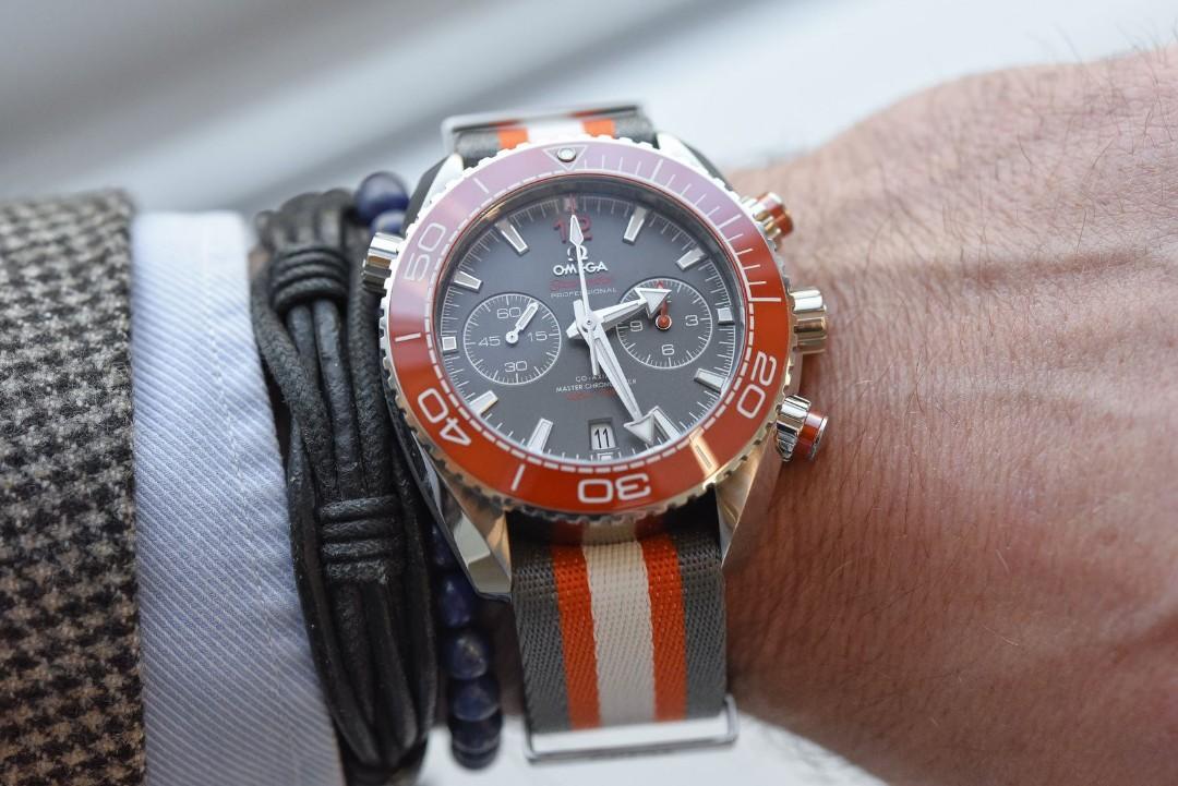 Omega Planet Ocean 600M, Grey Dial with 