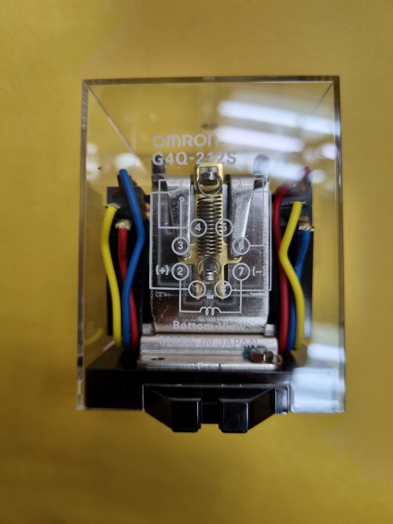 Omron Ratchet Relay, G4Q212S, TV & Home Appliances, Electrical