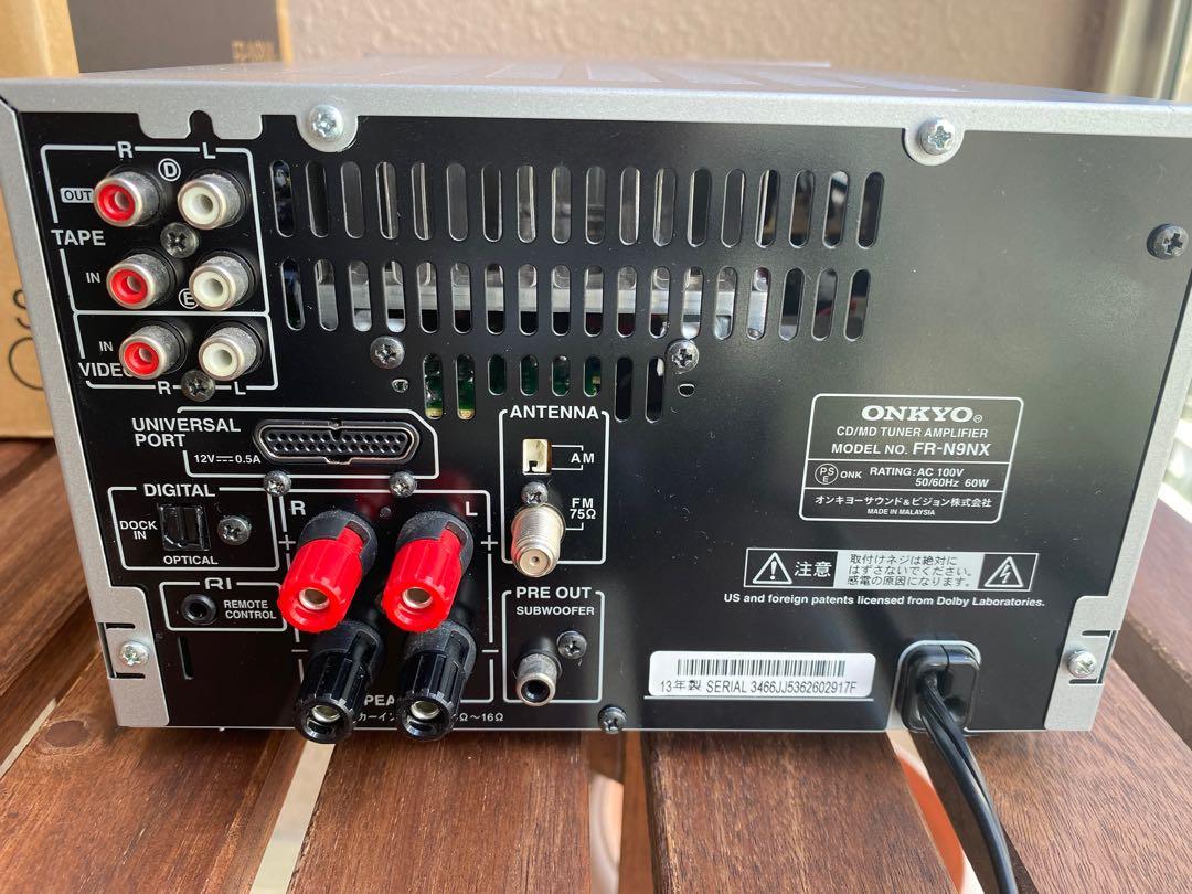ONKYO オンキヨー FR-N9NX(S)　CD/MDチューナーアンプ用リモコン　RC-827S ONKYO FR-N9NX CD⁄MD チューナーアンプ CD不調 ONKYO CD⁄MDチューナー