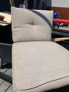 Outdoor chair cushion