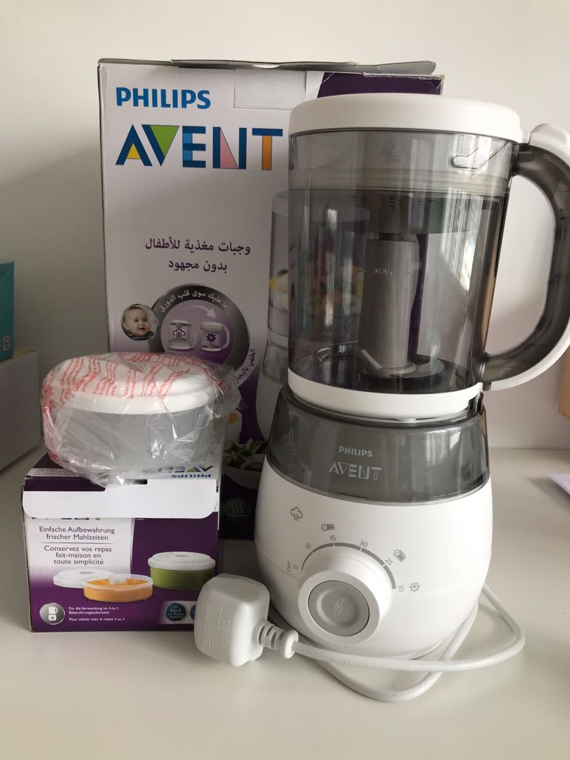 Philips Avent 4 in 1 baby food steamer/blender, Babies & Kids, Nursing
