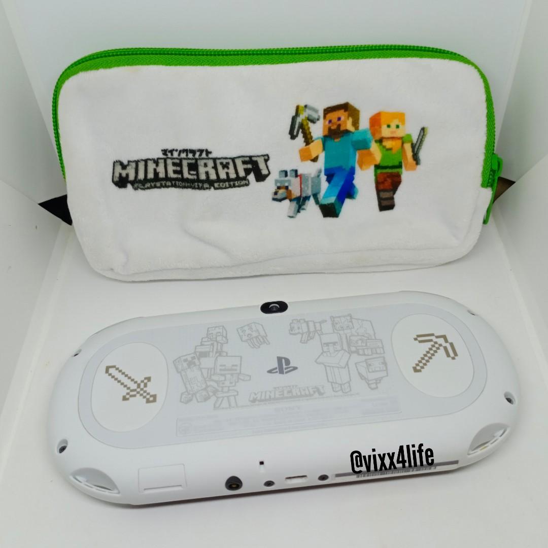 Playstation vita minecraft special edition bundle hotsell
