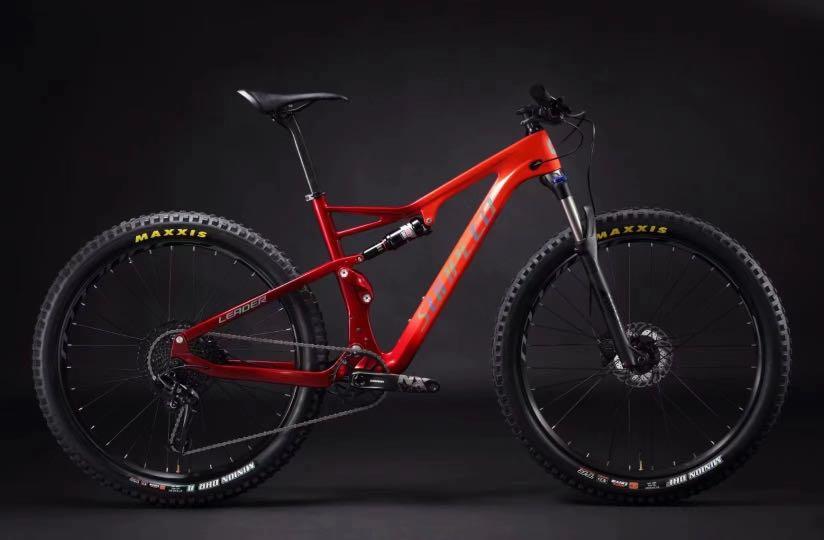 PO Sunpeed leader full suspension soft tail MTB Mountainbike sram nx eagle 12 speed rockshox fork Sports Equipment Bicycles Parts Bicycles on Carousell