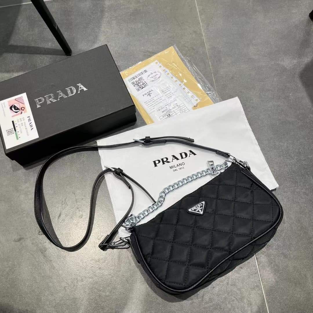 Shop PRADA Plain Leather Elegant Style Crossbody Shoulder Bags by winwinco