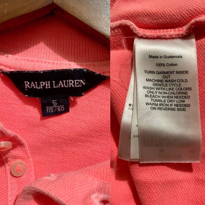RALPH LAUREN Original Polo Shirt Anak 4-6 Tahu