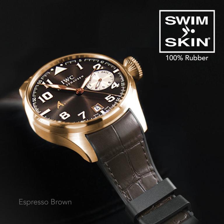 Rubber B for IWC Big Pilot Portuguieser Timezoner 22MM Luxury