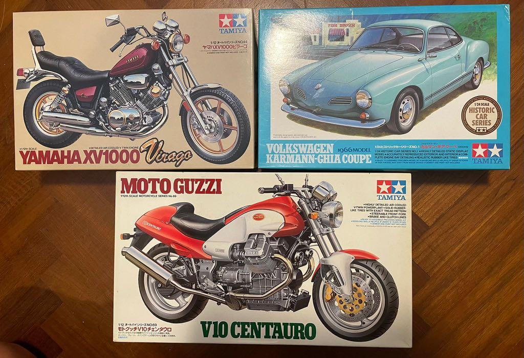 Scale Hobby Model Kits — motorcycles, $50 for all 3, Hobbies & Toys, Toys &  Games on Carousell