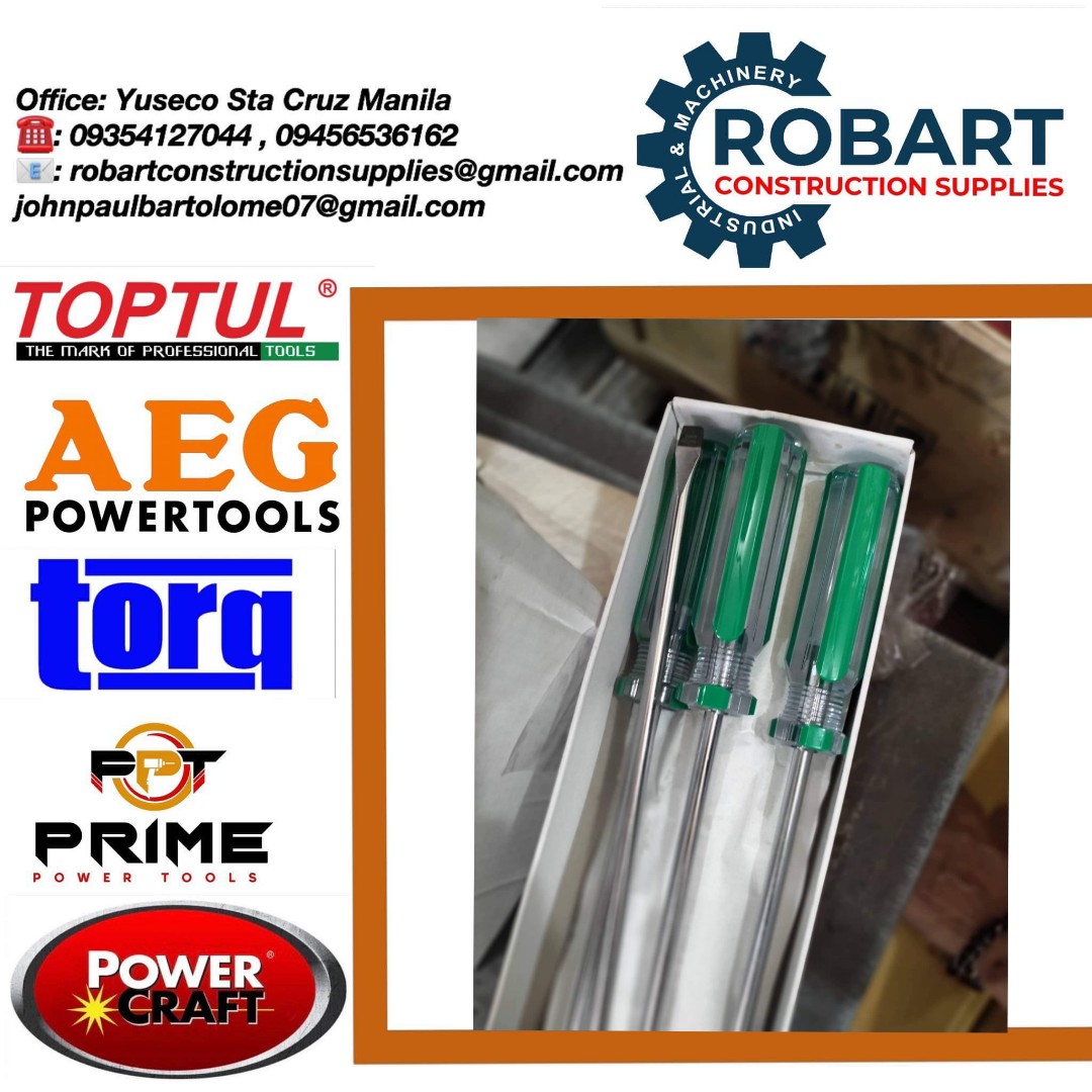 Screwdriver Negative, Commercial & Industrial, Construction Tools & Equipment on Carousell