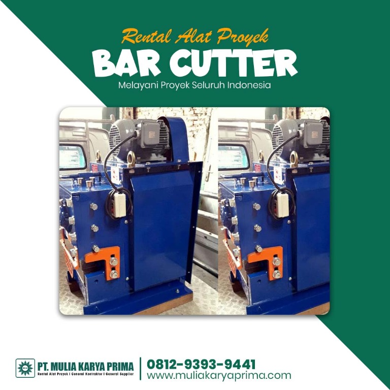 Sewa Bar Cutter Yogyakarta, Bar Cutting 832 mm PT Mulia Karya Prima
