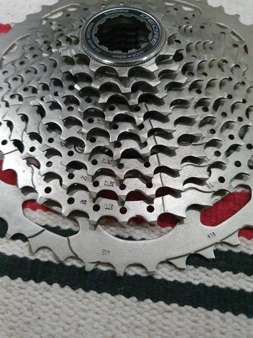 Shimano CS-M4100 Deore 10-Speed Cassette – Compatible With Deore M4100 Drivetrains