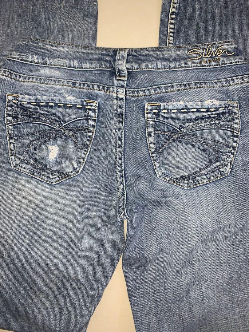 Silver jeans size 28 sales