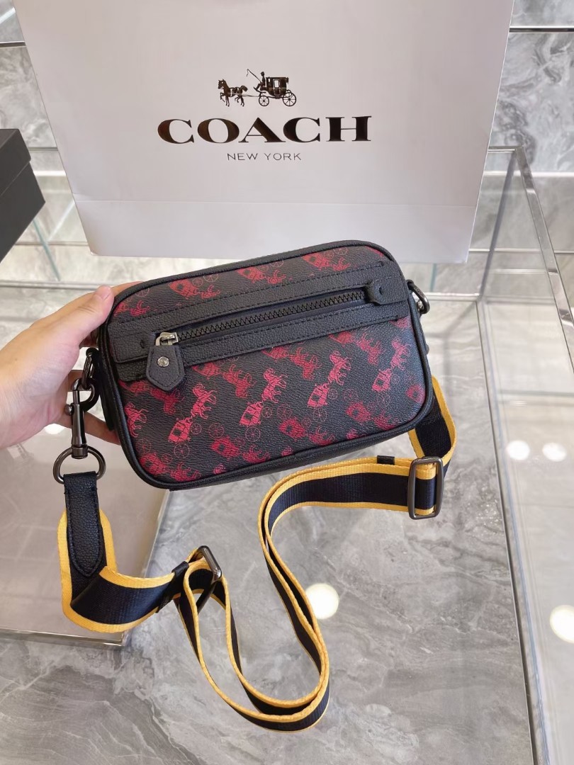 Sling bag coach men, Luxury, Bags & Wallets on Carousell