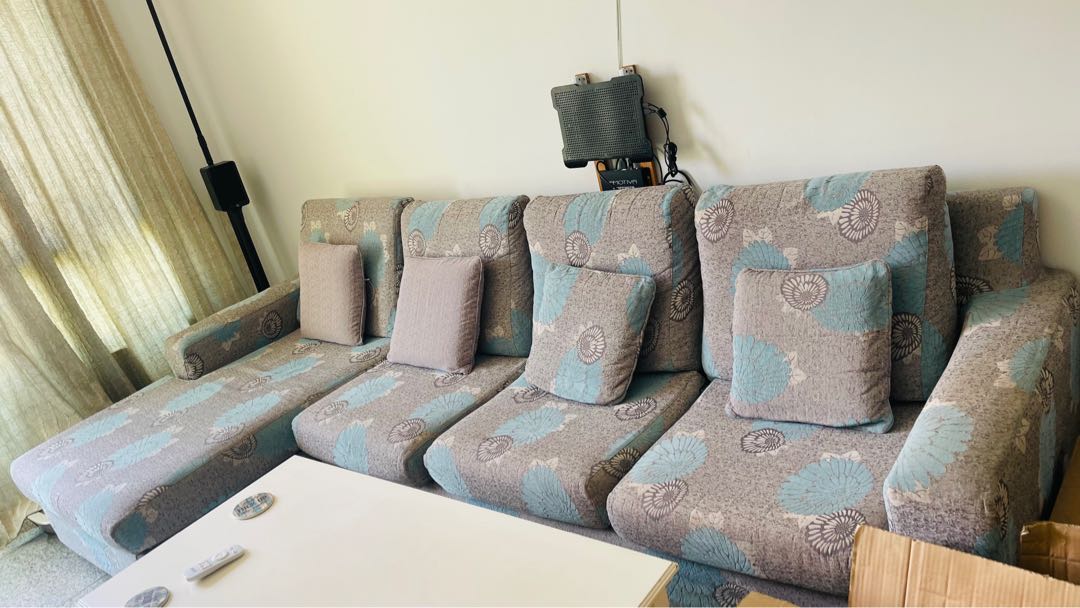 Sofa Set (Couch) Can negotiate a bit, Furniture & Home Living