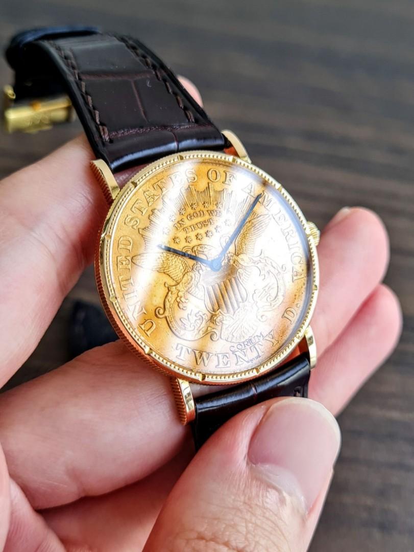 Corum 20 dollar coin watch outlet