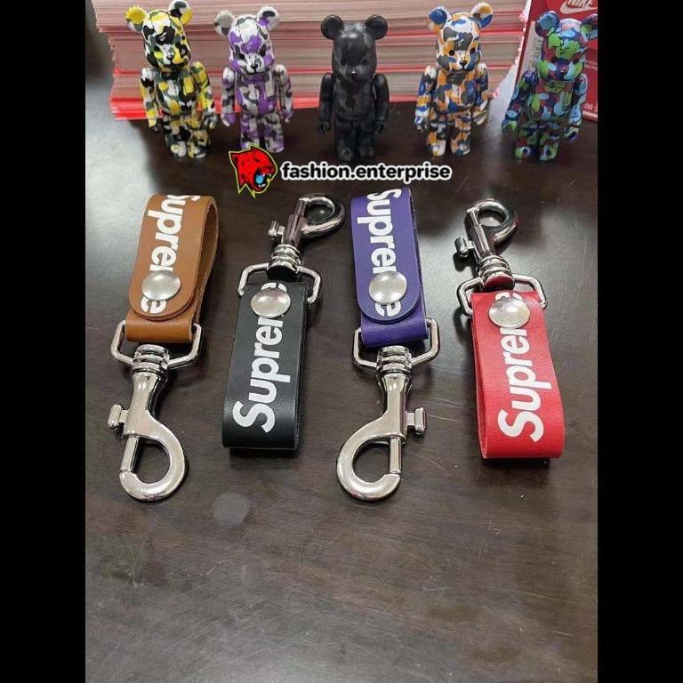 Supreme SS21 Leather Key Loop, Men's Fashion, Watches
