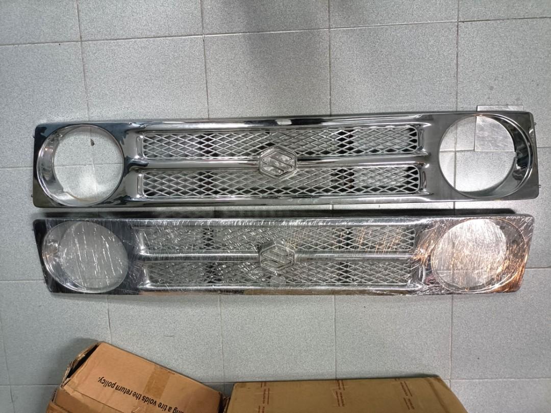 Suzuki Jimny Chrome Grill, Auto Accessories on Carousell