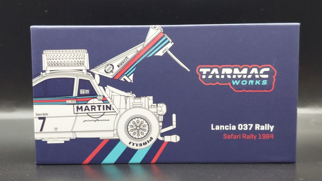 Tarmac Works Lancia 037 Rally Safari Rally 1984 1/64, 興趣及遊戲