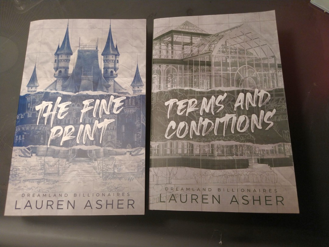 The fine print and terms and conditions by Lauren asher, Hobbies & Toys
