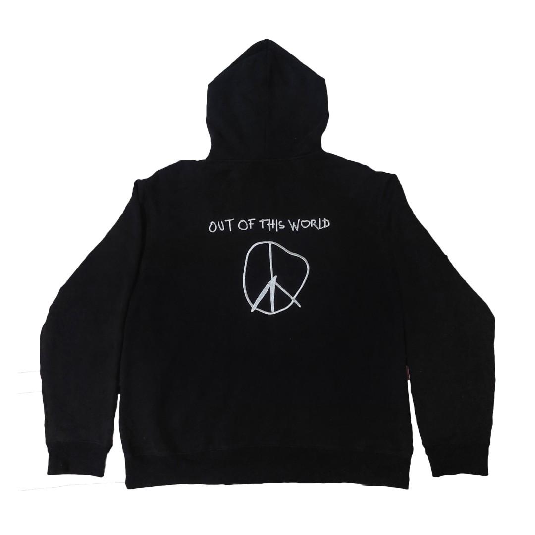 Travis Scott Astroworld Logo Hoodie Black Men's - FW18 - US