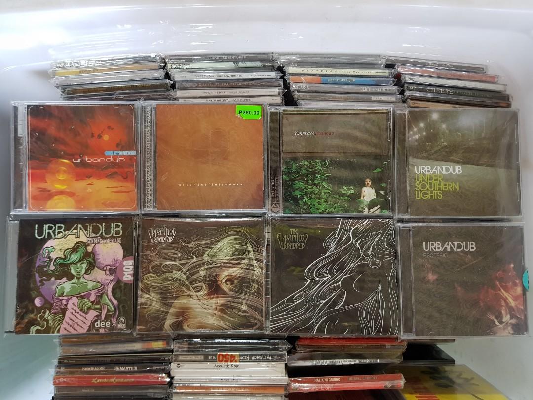 Urbandub - All Sealed (Category: CDs & DVDs) located in Caloocan City. Submitted by cryonics (Listing ID 1160414756, Image 1). Description: Complete Albums.