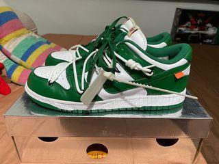 US10.5 Off White Dunk Low Pine Green