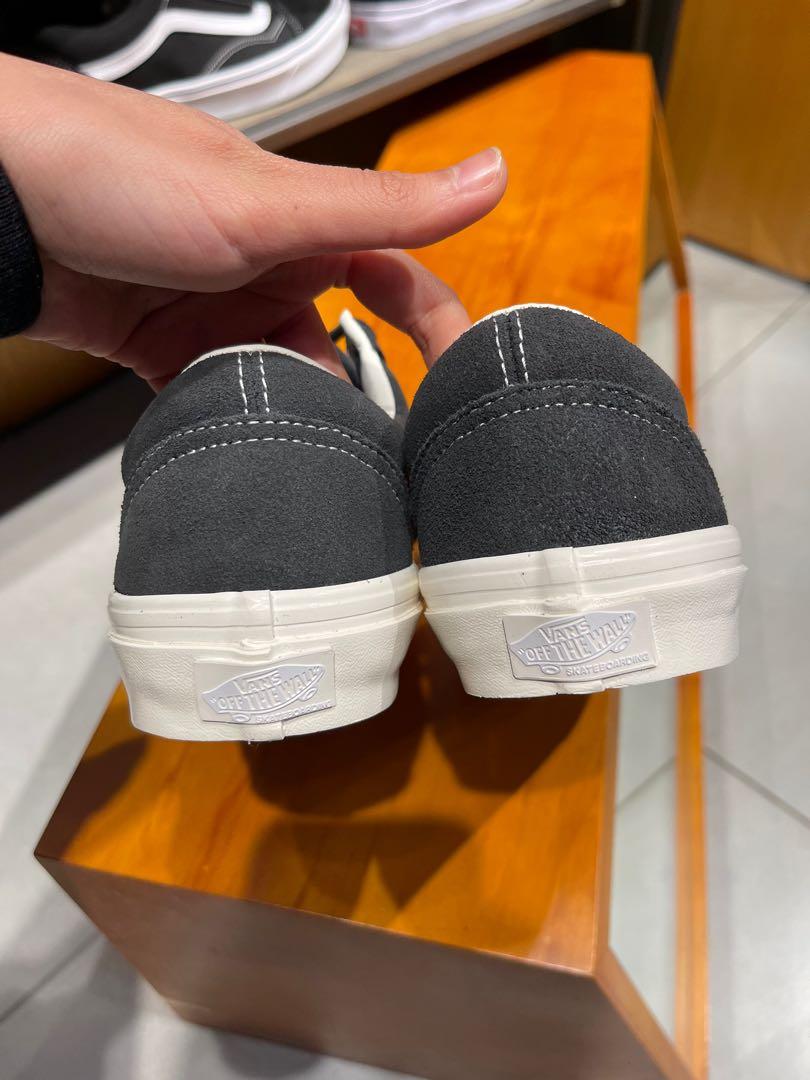 Vans Skate Old Skool Raven Marshmallow, Men's Fashion, Footwear