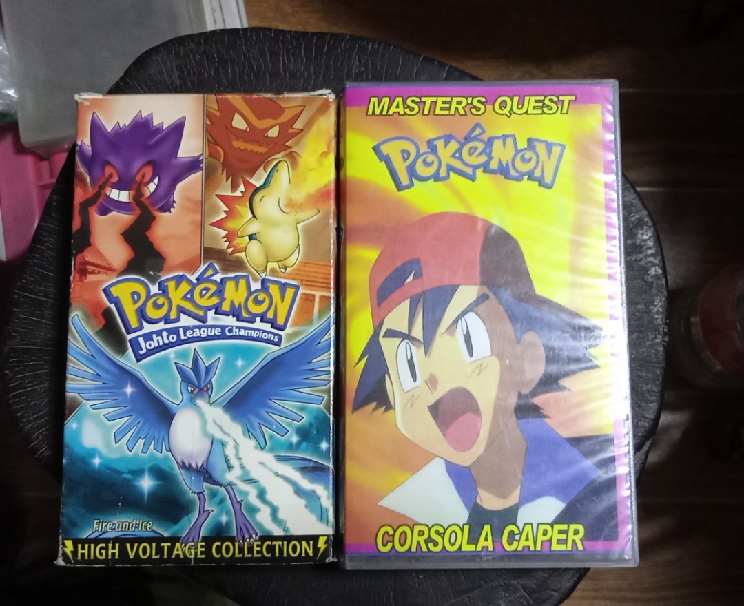 VHS POKEMON, Hobbies & Toys, Memorabilia & Collectibles, Vintage ...