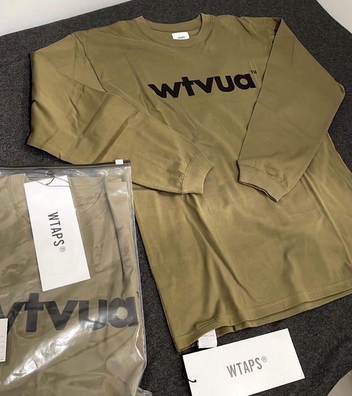 WTAPS WTVUA L/S TEE, 男裝, 上身及套裝, T-shirt、恤衫、有領衫