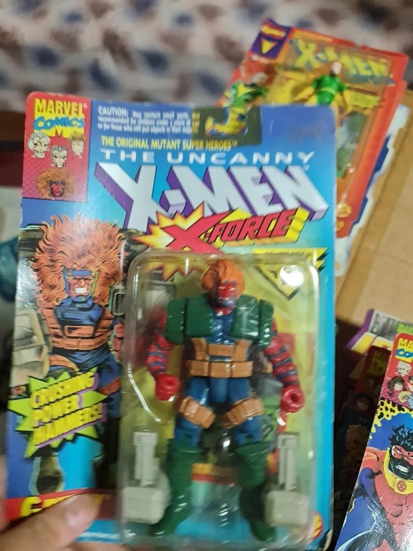 1993 ToyBiz Marvel X-men X-force Grizzly Action Figure MOC Mutant Superhero for sale online 