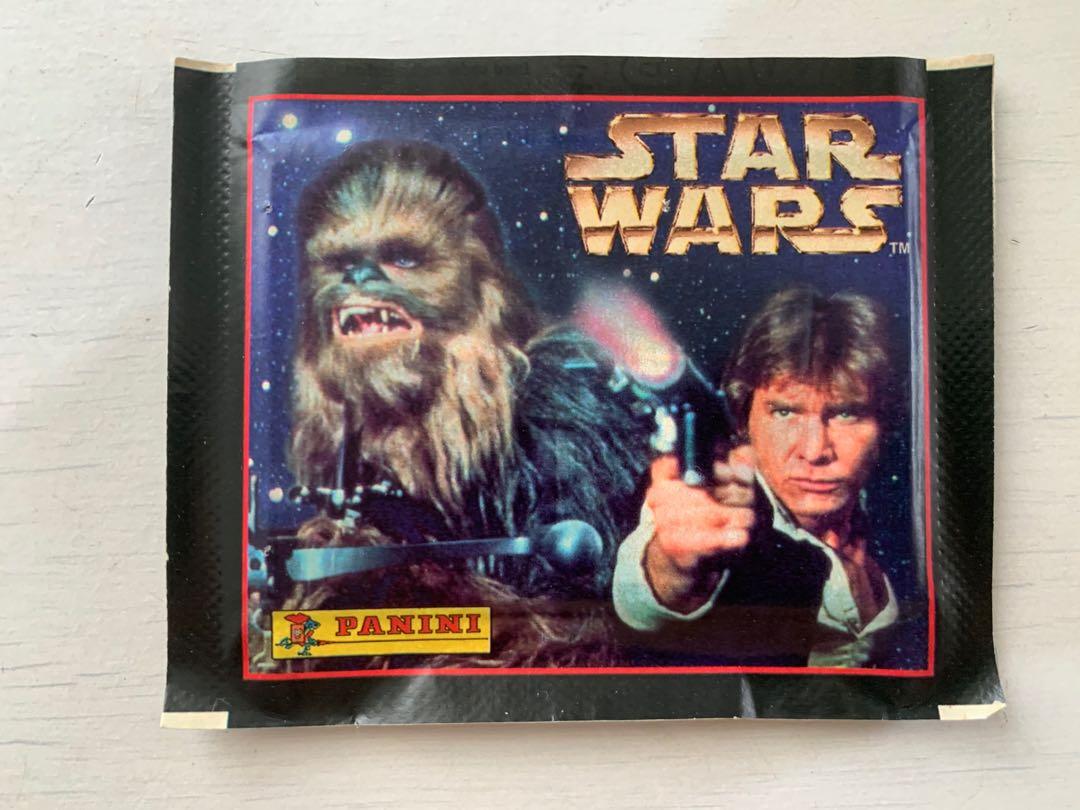 1996 Star Wars Fleer Panini Sticker 52 Vader and Boba Fett