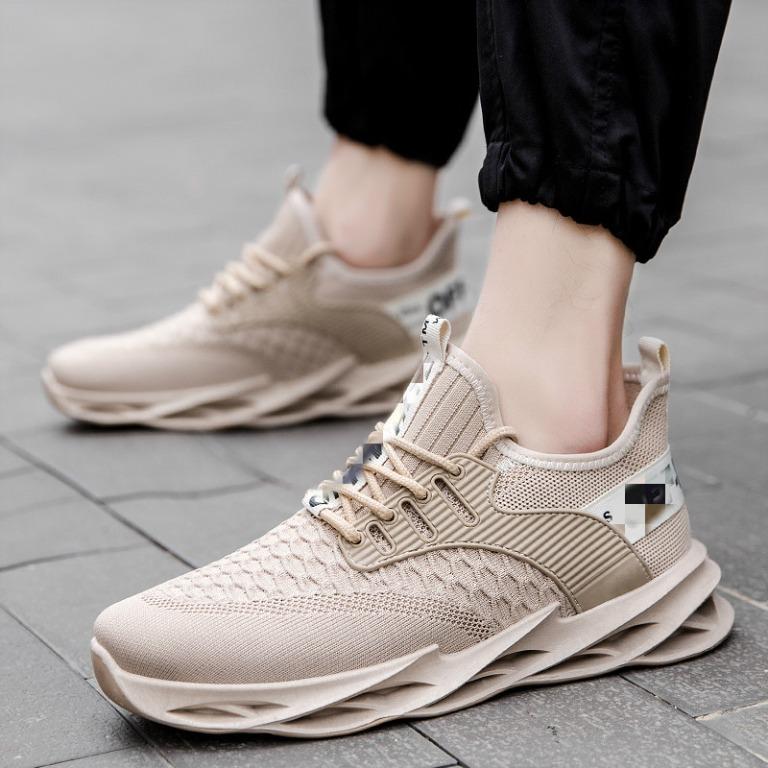 2019 new fashion mesh upper breathable casual running men sport